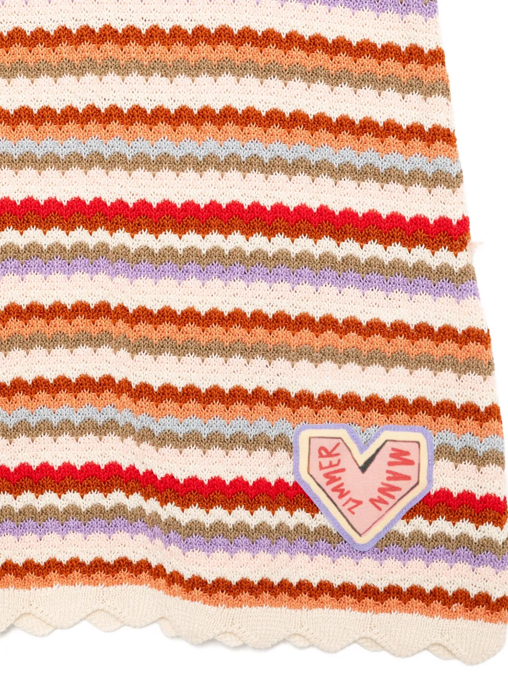 ZIMMERMANN Kids Luck gebreide jurk Roze