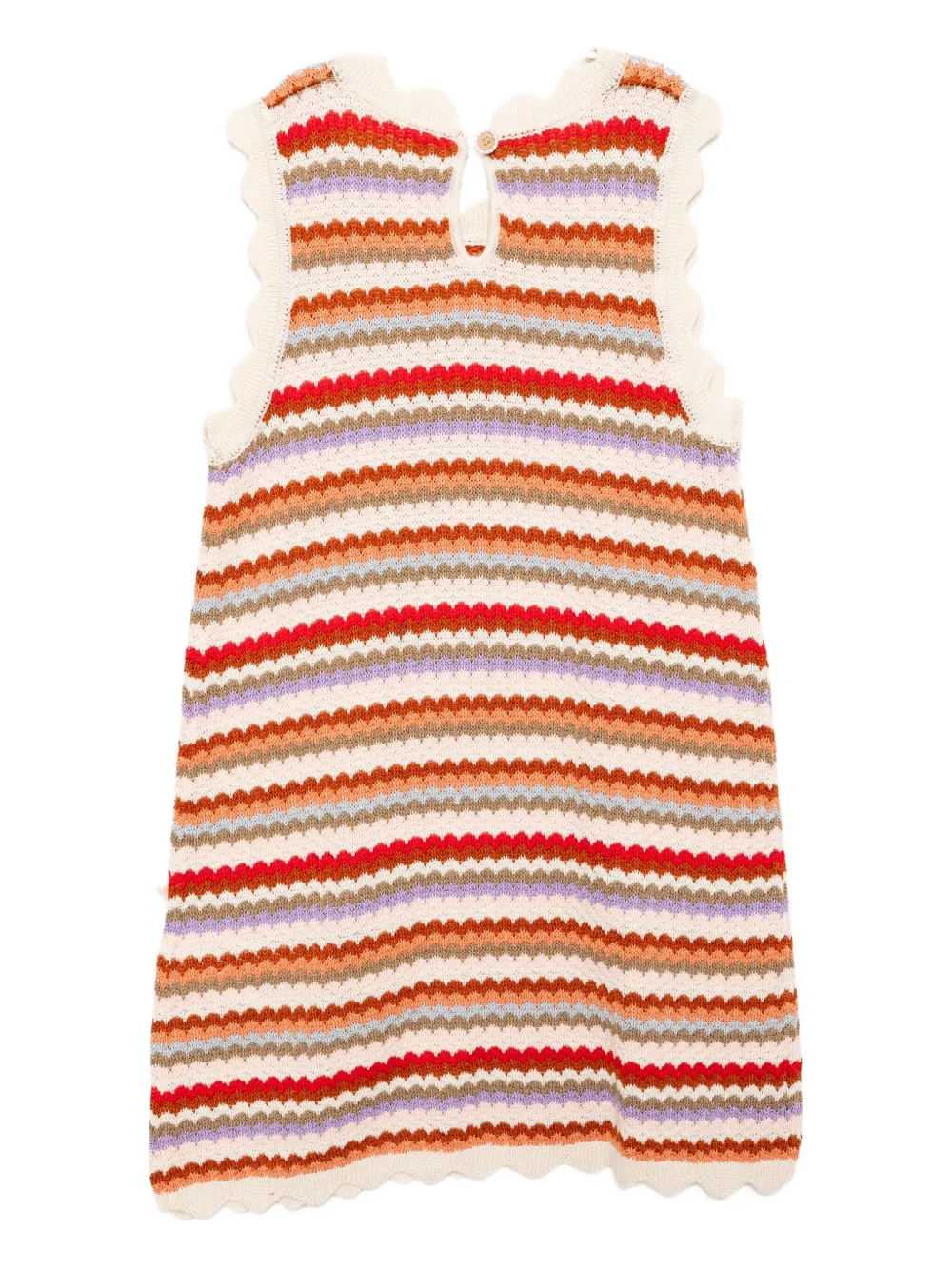 ZIMMERMANN Kids Luck gebreide jurk Roze
