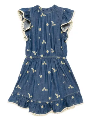 Contrast Knit Dress Marlo Dress David Jones ZIMMERMANN Kids Teen