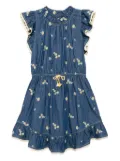 ZIMMERMANN Kids Lucky denim dress - Blue