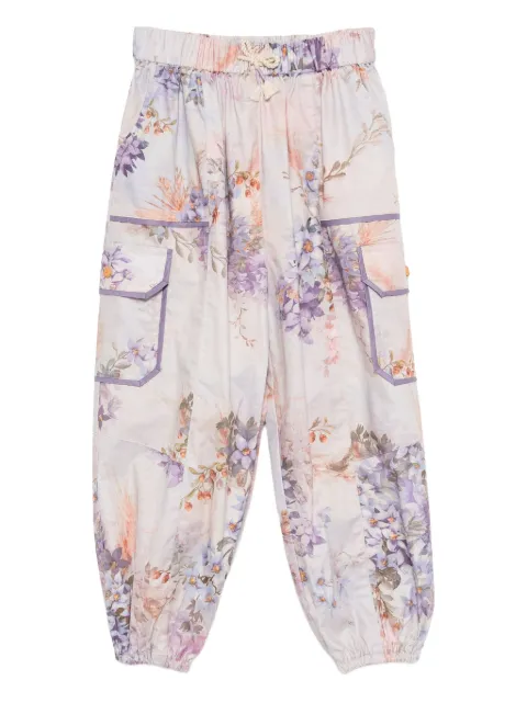 ZIMMERMANN Kids Cascadian poplin pants