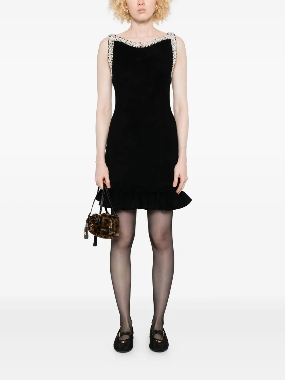 SANDRO vestido midi con detalle de perlas | Vestidos de día | Image 2