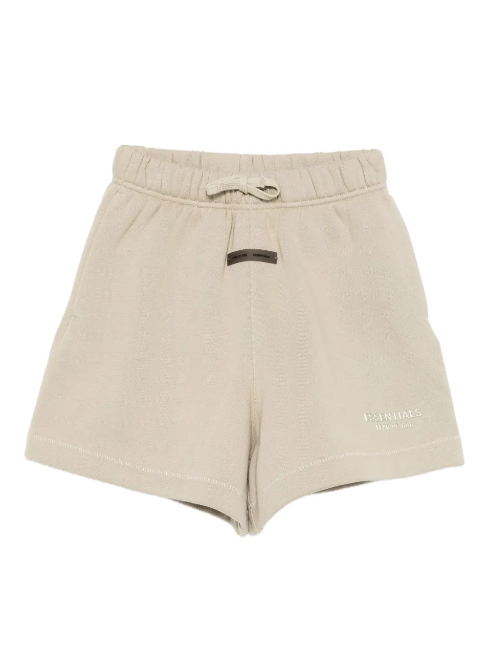 FEAR OF GOD ESSENTIALS KIDS logo shorts | Neutrals | Image 1