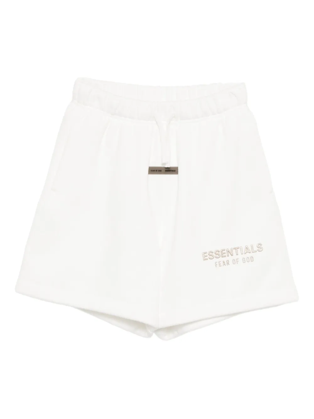 FEAR OF GOD ESSENTIALS KIDS Fleece joggingshorts Wit