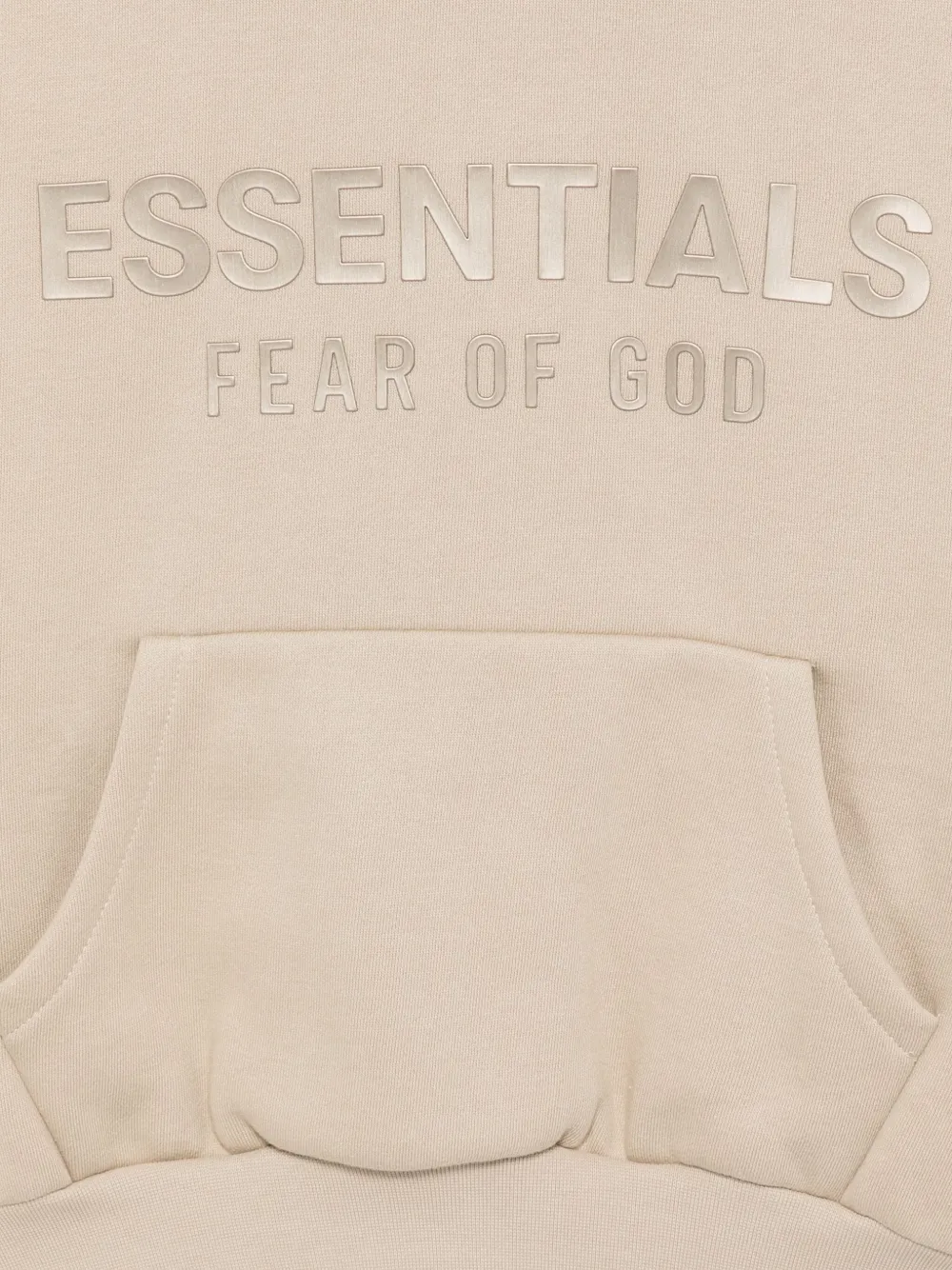FEAR OF GOD ESSENTIALS KIDS Fleece hoodie Beige