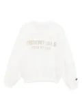 FEAR OF GOD ESSENTIALS KIDS fleece sweatshirt - White