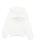 FEAR OF GOD ESSENTIALS KIDS classic fleece hoodie - White