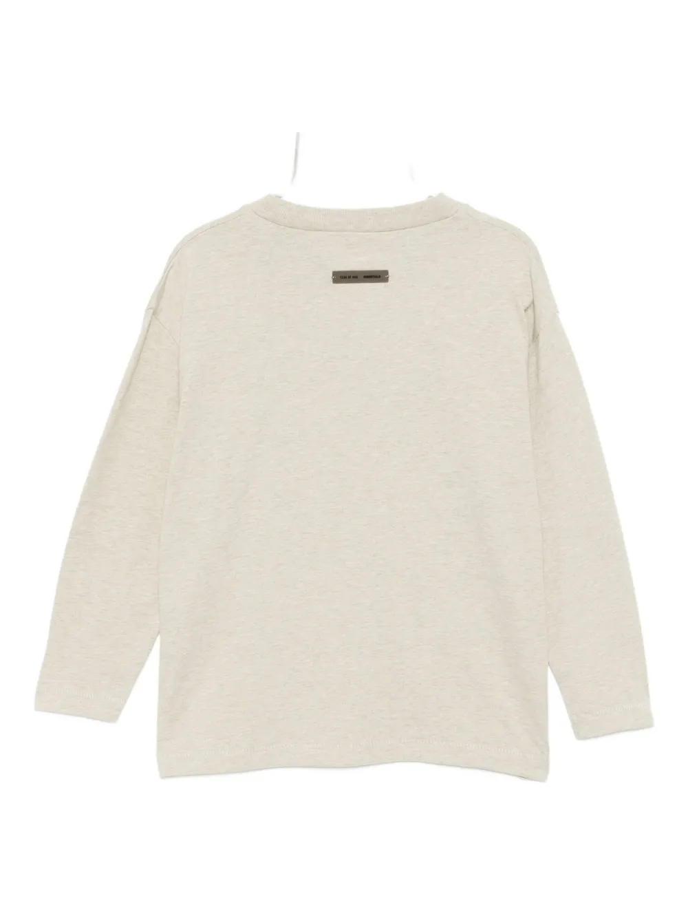 FEAR OF GOD ESSENTIALS KIDS T-shirt met lange mouwen Beige