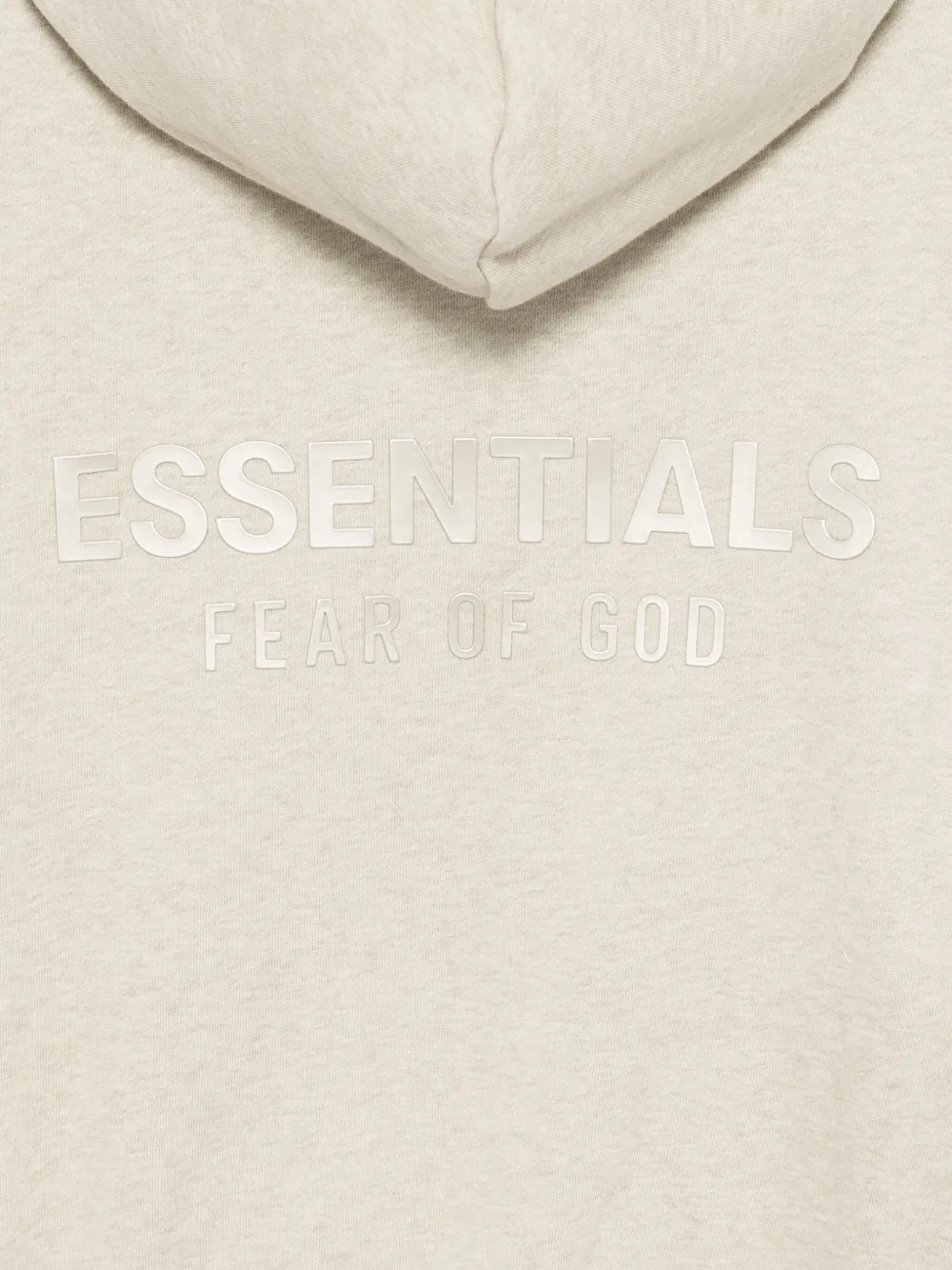 FEAR OF GOD ESSENTIALS KIDS Fleece hoodie met rits Beige