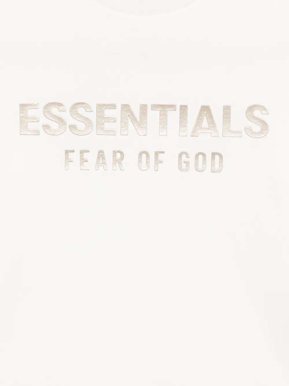 FEAR OF GOD ESSENTIALS KIDS T-shirt met lange mouwen Wit