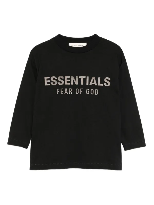 Fear Of God Essentials★Tシャツ★カナリー★キッズ10 Kidswear Fear Of God Essentials Kolekcja dla Dzieci - VITKAC