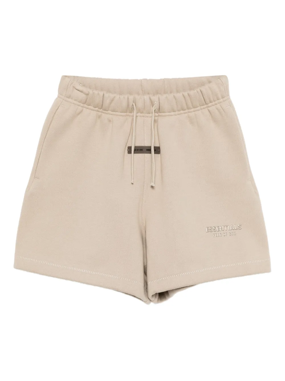 FEAR OF GOD ESSENTIALS KIDS Fleece joggingshorts Beige