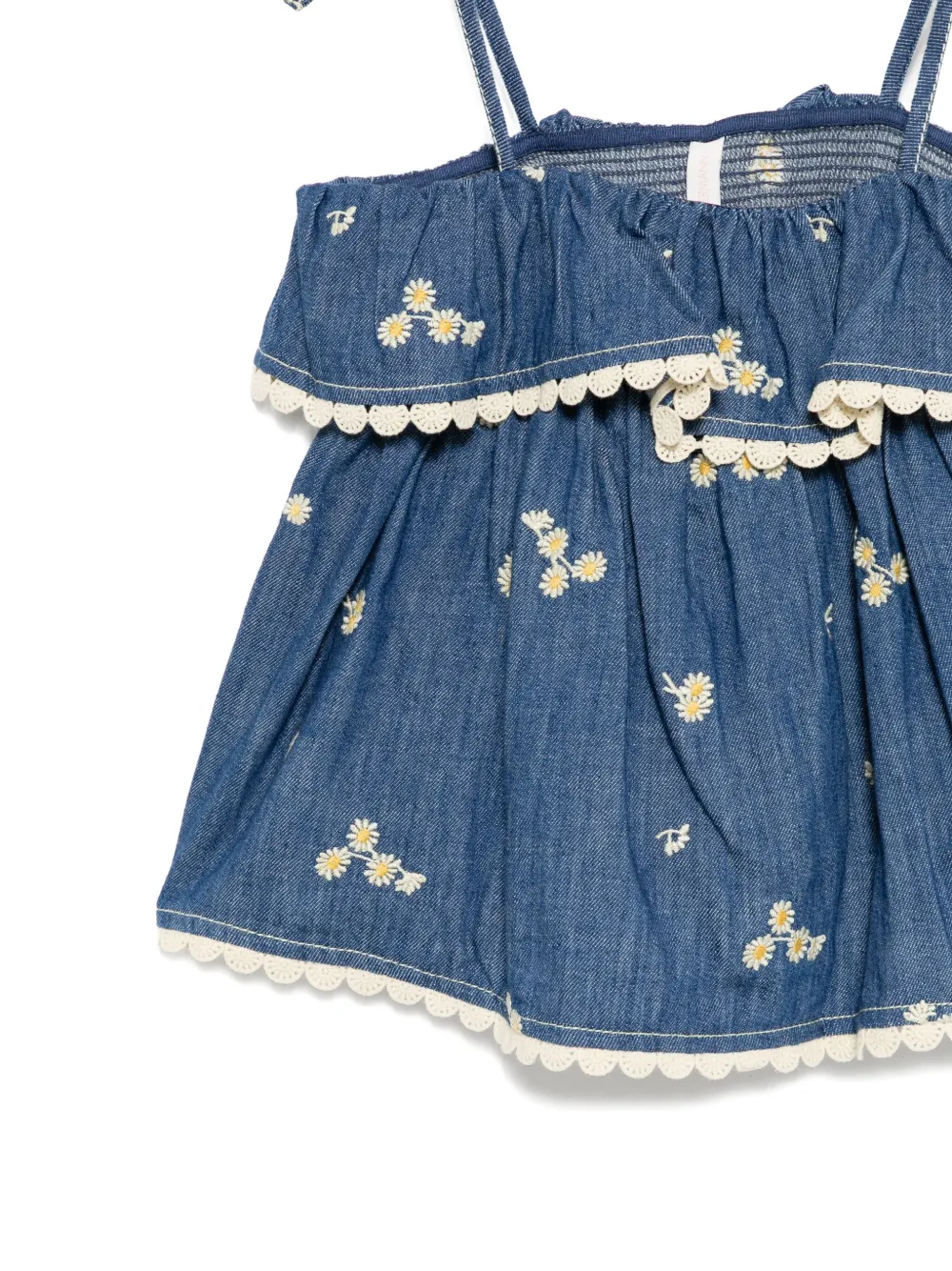 ZIMMERMANN Kids Lucky spijkertop Blauw