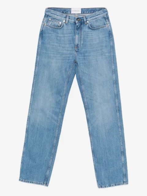 Givenchy logo-patch jeans