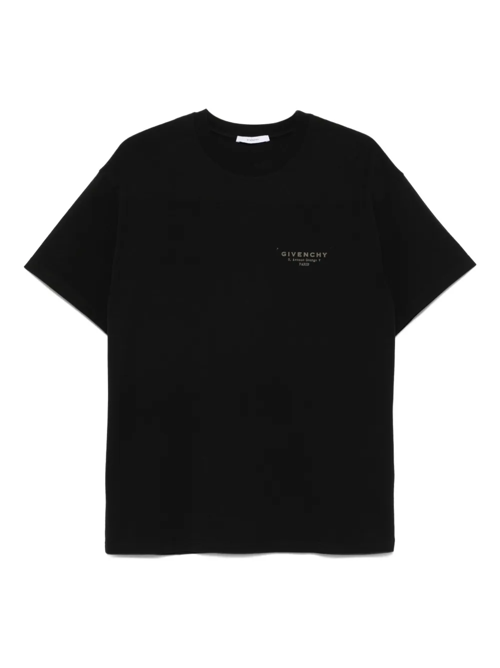 Givenchy T-shirt met logoprint Zwart