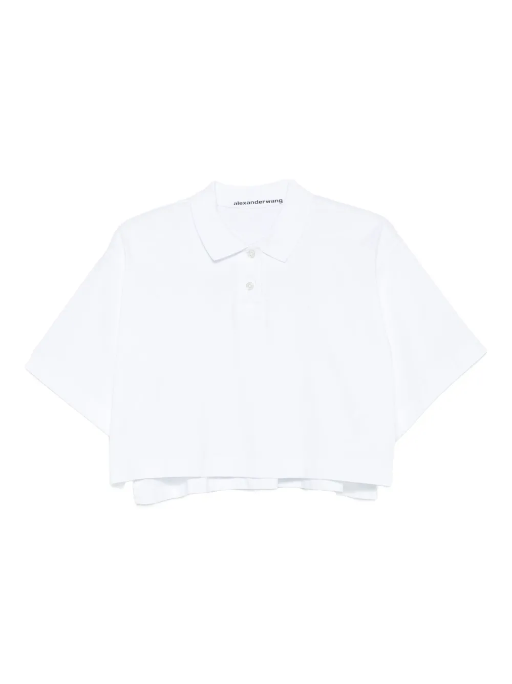 Alexander Wang Poloshirt met korte mouwen Wit