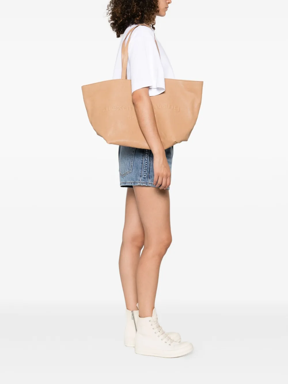 Alexander Wang embossed-logo tote bag | Image 2