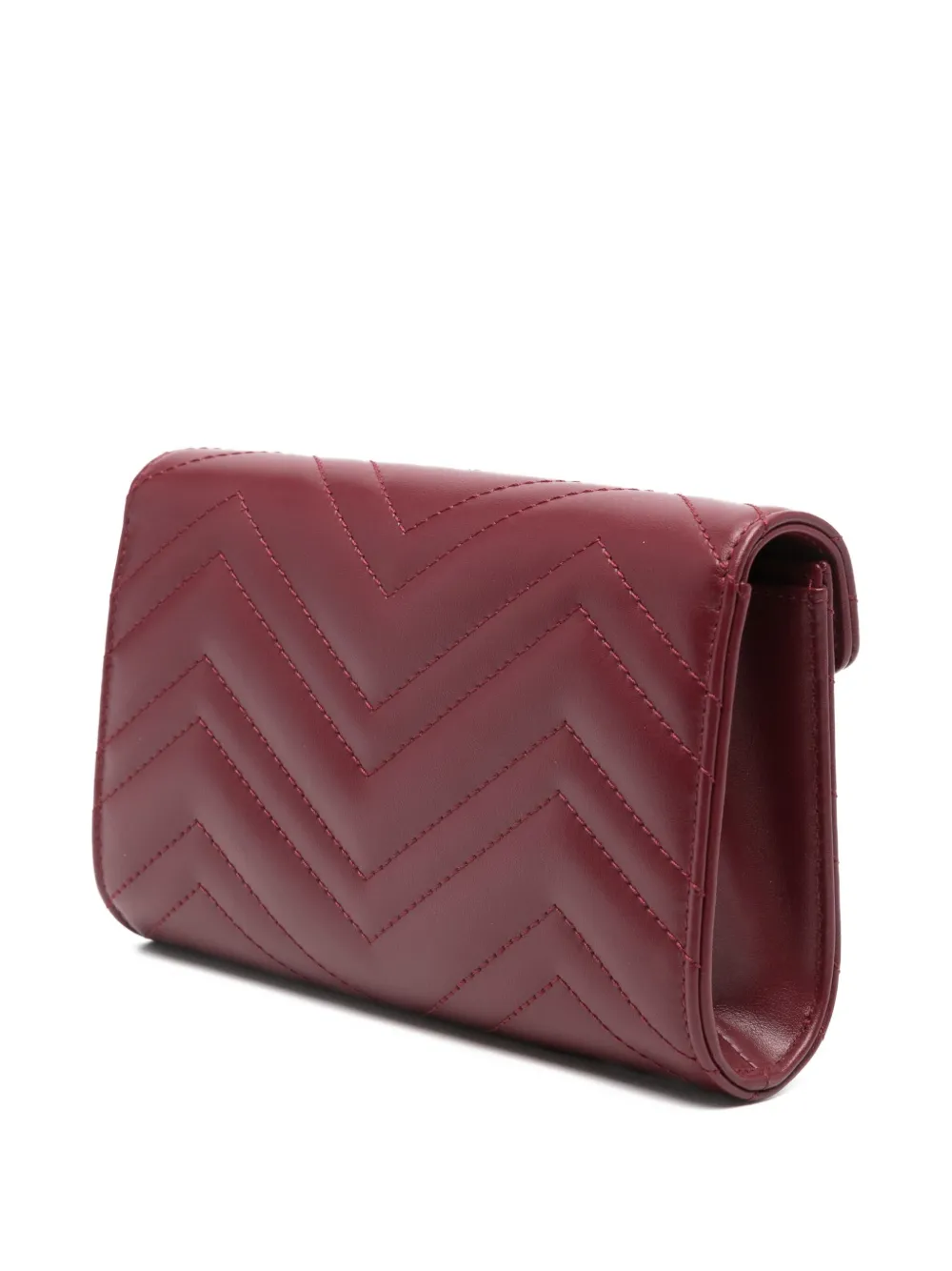 Gucci GG Marmont kleine clutch Rood