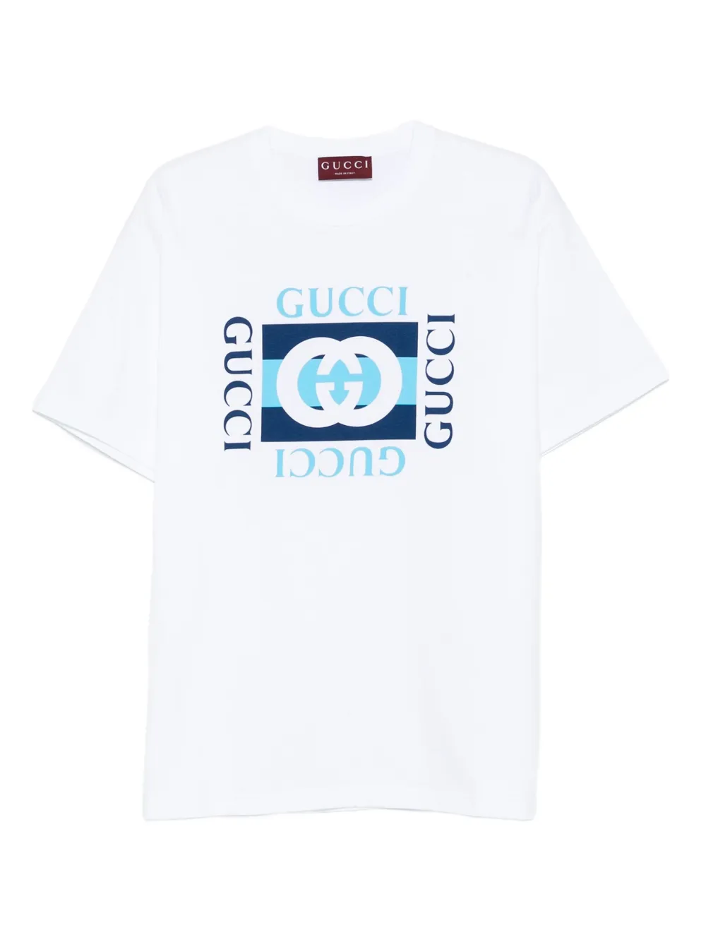 Gucci playera con logo estampado | blanco | Image 1