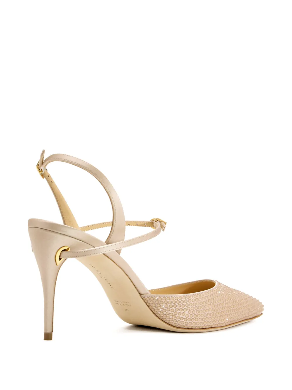 Jennifer Chamandi 85 mm Vittorio pumps Beige