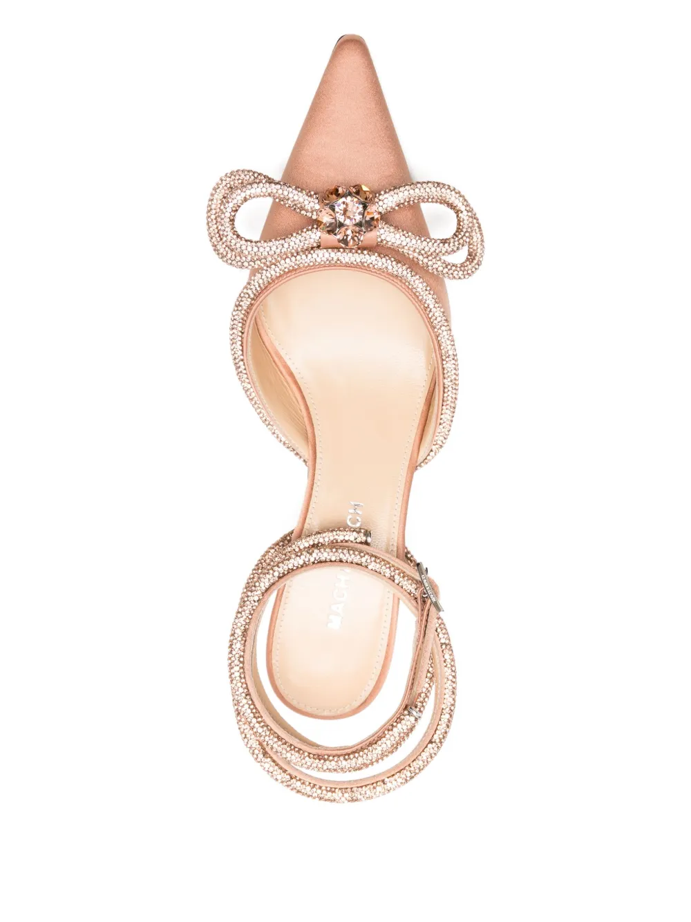 Mach&mach 65mm Double Bow Pumps In Pink