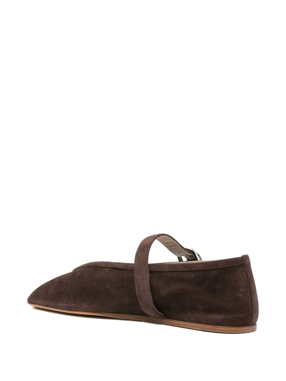 Le Monde Beryl Stella buckle-fastening ballet flats Brown