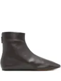 Le Monde Beryl Luna zip-detail ankle boots - Brown