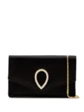 Jennifer Chamandi Le 8 rhinestone-embellished mini bag - Black
