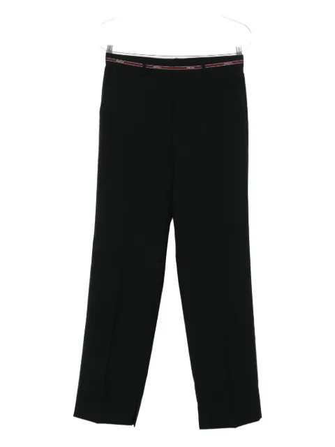Gucci pantalones con detalle de orejas