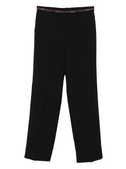 Gucci selvedge-detail wool trousers