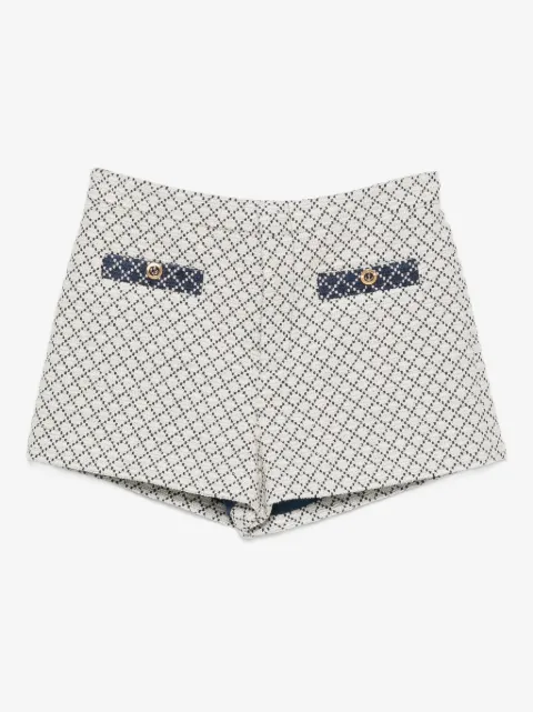 Gucci geometric-pattern pocket shorts