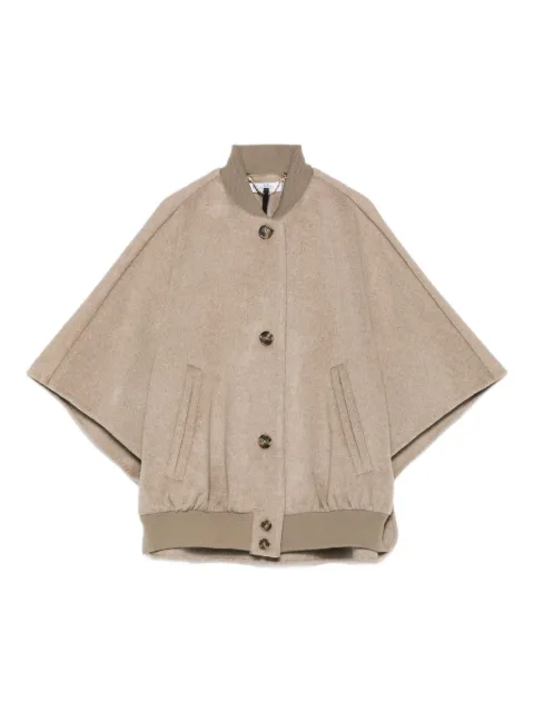 Max Mara cape wool coat