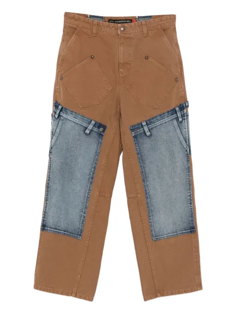 Andersson Bell patchwork panel jeans