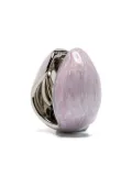 Coperni enamelled creole earrings - Pink