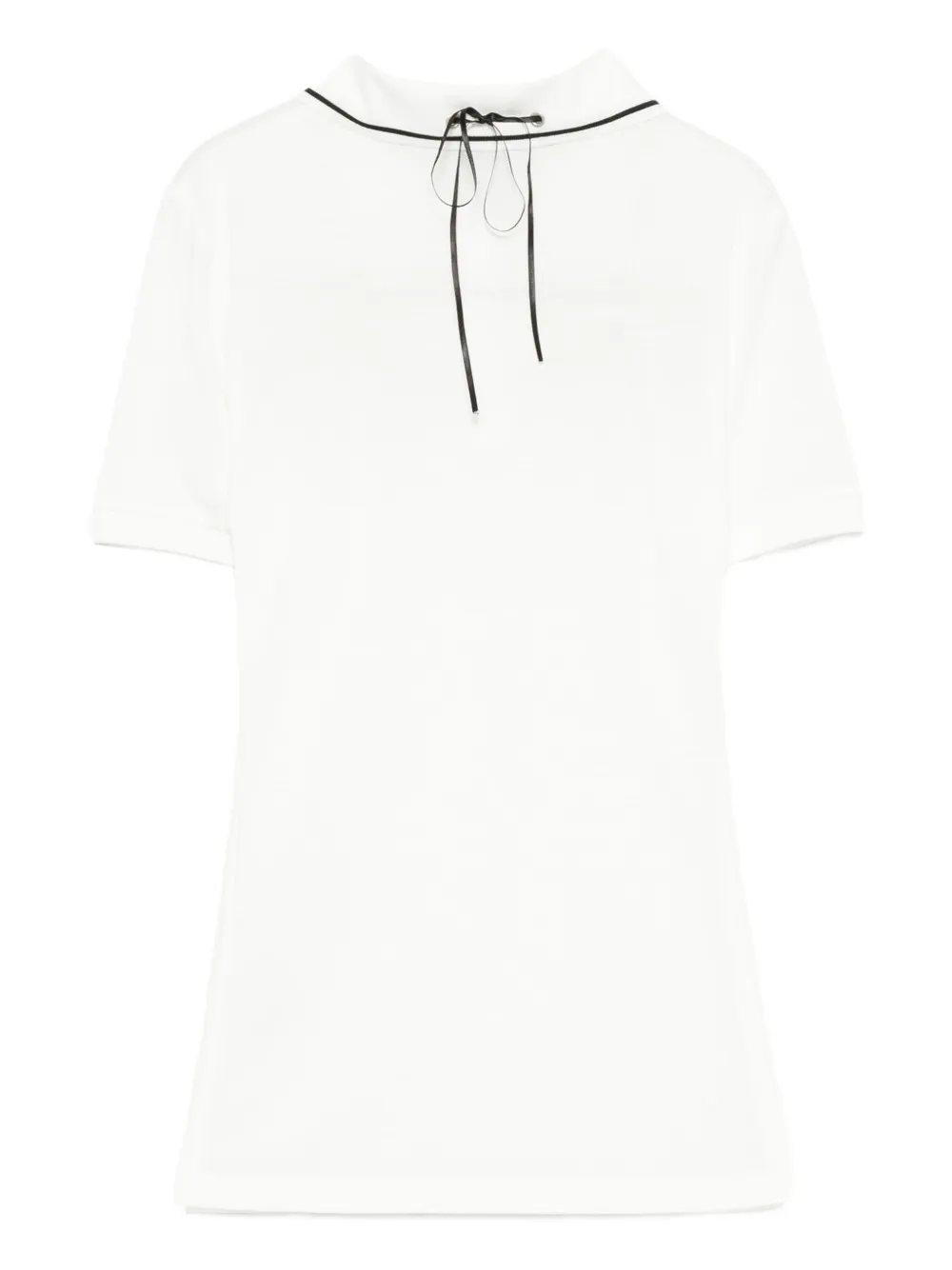 Andersson Bell Polotop met strikdetail - Wit