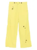 A-COLD-WALL* clasp-fastening detail trousers - Yellow