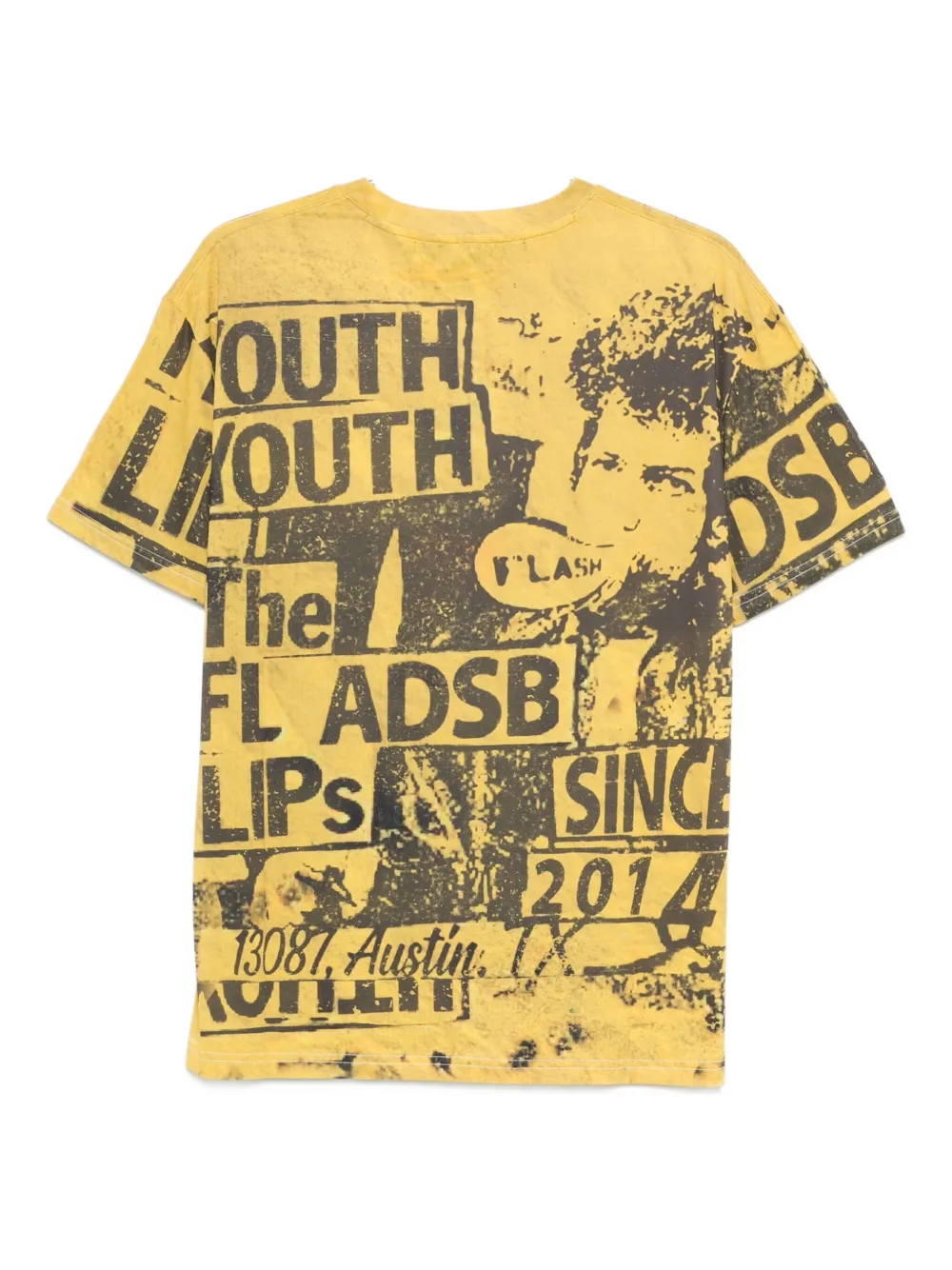 Andersson Bell T-shirt met print Geel
