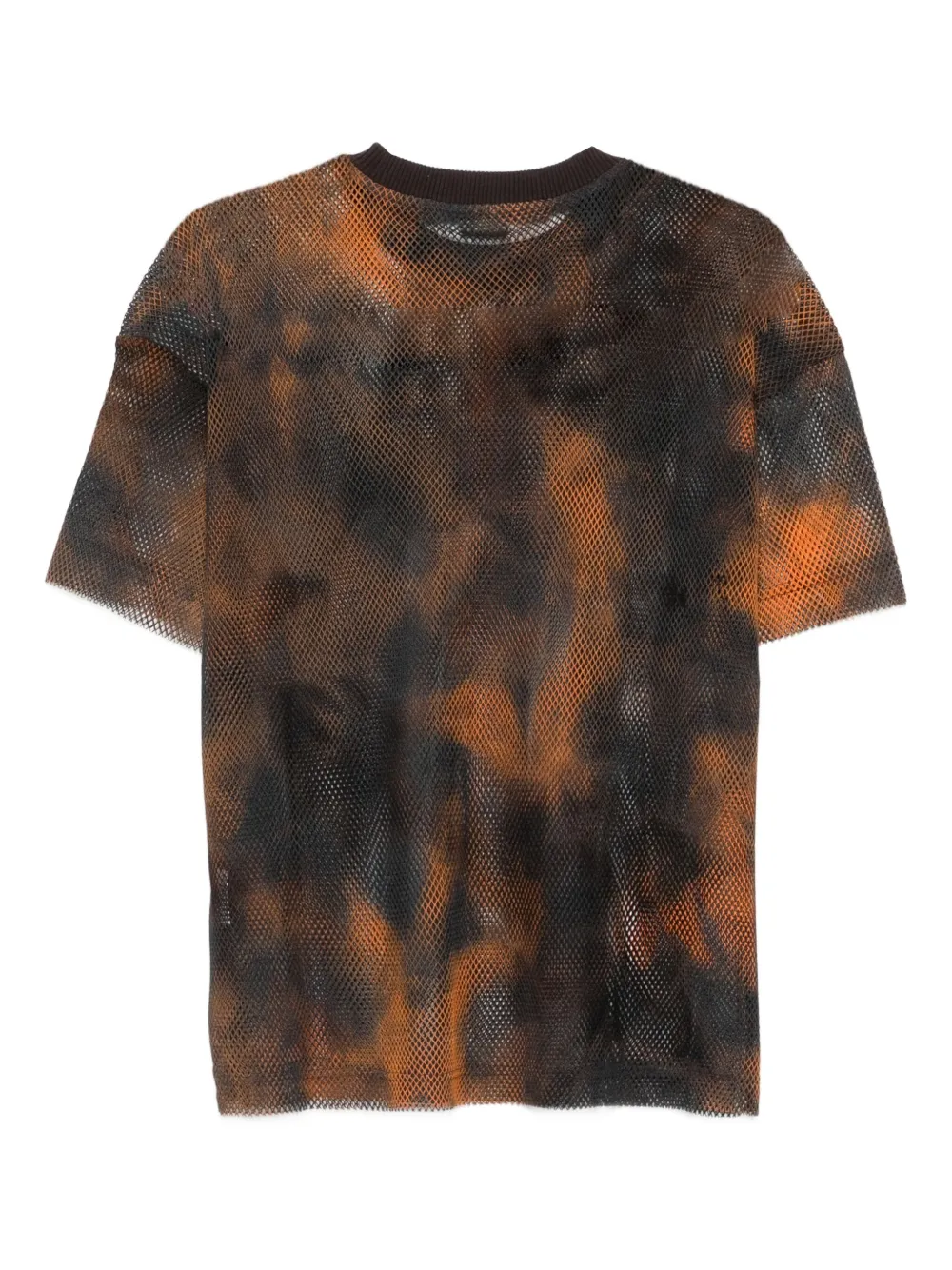 Andersson Bell T-shirt met tie-dye print Zwart