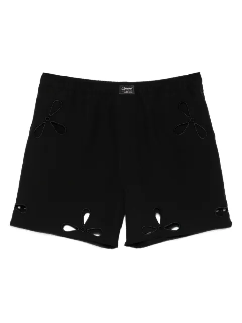 Coperni petal cut-out shorts