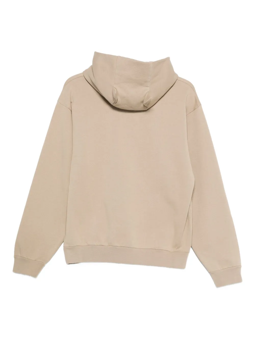 Coperni Hooded Sweater With Front Pouch Pocket In Pink