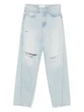 SLVRLAKE twisted-seam cotton jeans - Blue