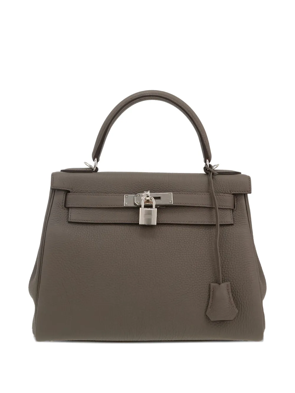 Hermès Pre-Owned  Kelly 28 Sellier two-way handbag | Grey | Image 1
