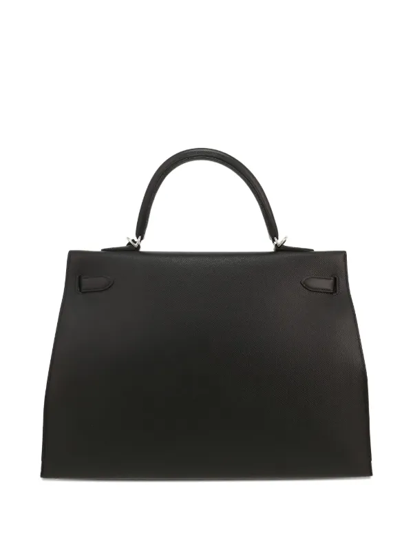 Hermès Pre-Owned ケリー 35 バッグ | ブラック | FARFETCH JP