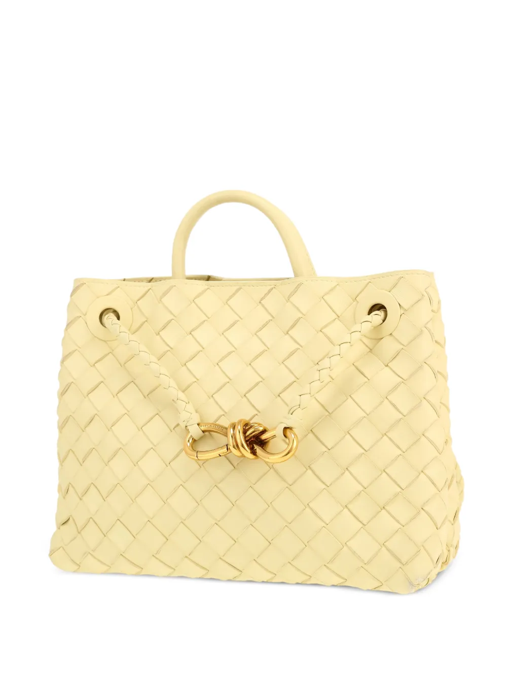 Bottega Veneta Pre-Owned 2020's Andiamo intrecciato tote bag - Toni neutri