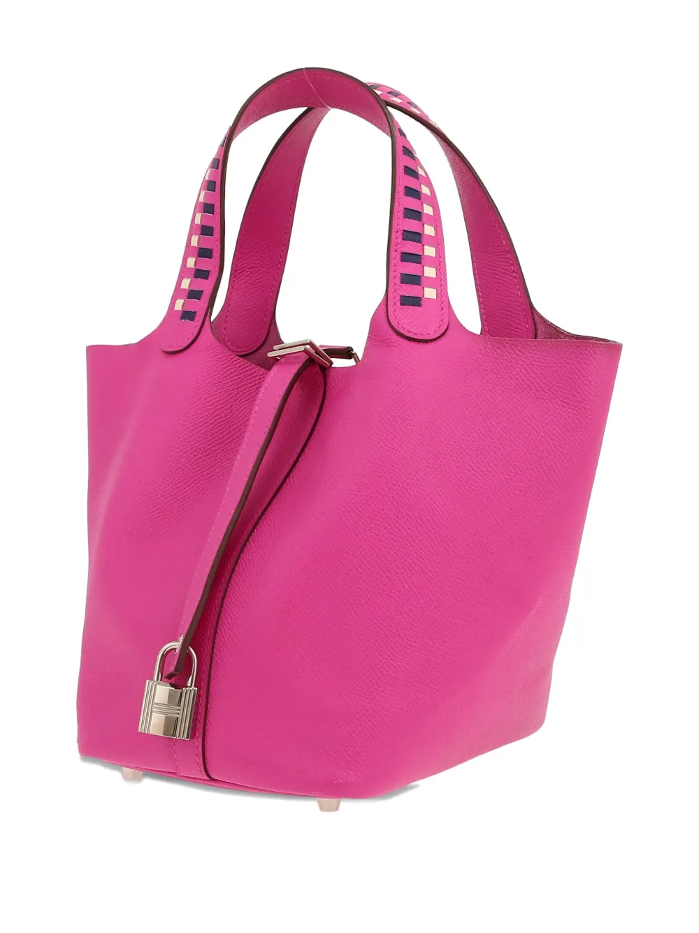 Pre-owned Hermes Picotin 18 Tote Bag In Pink