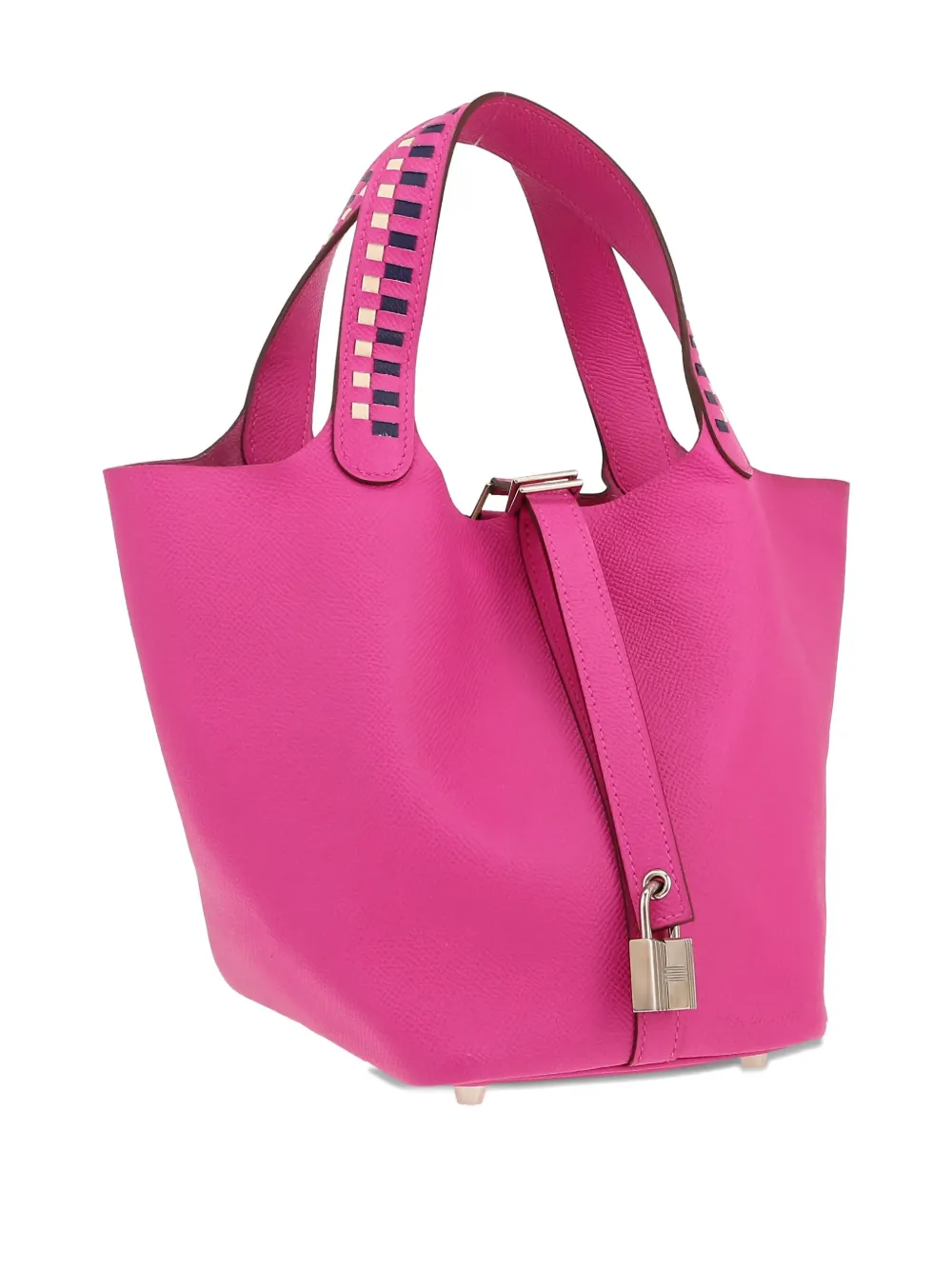 Pre-owned Hermes Picotin 18 Tote Bag In Pink
