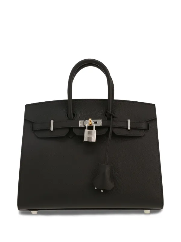 Hermès Pre-Owned バーキン 25 ハンドバッグ | ブラック | FARFETCH JP