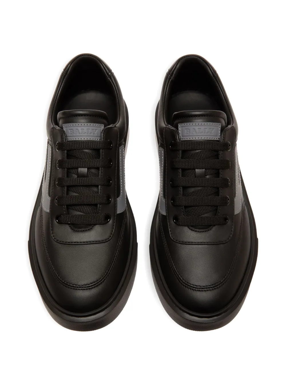 Bally Leren sneakers Zwart