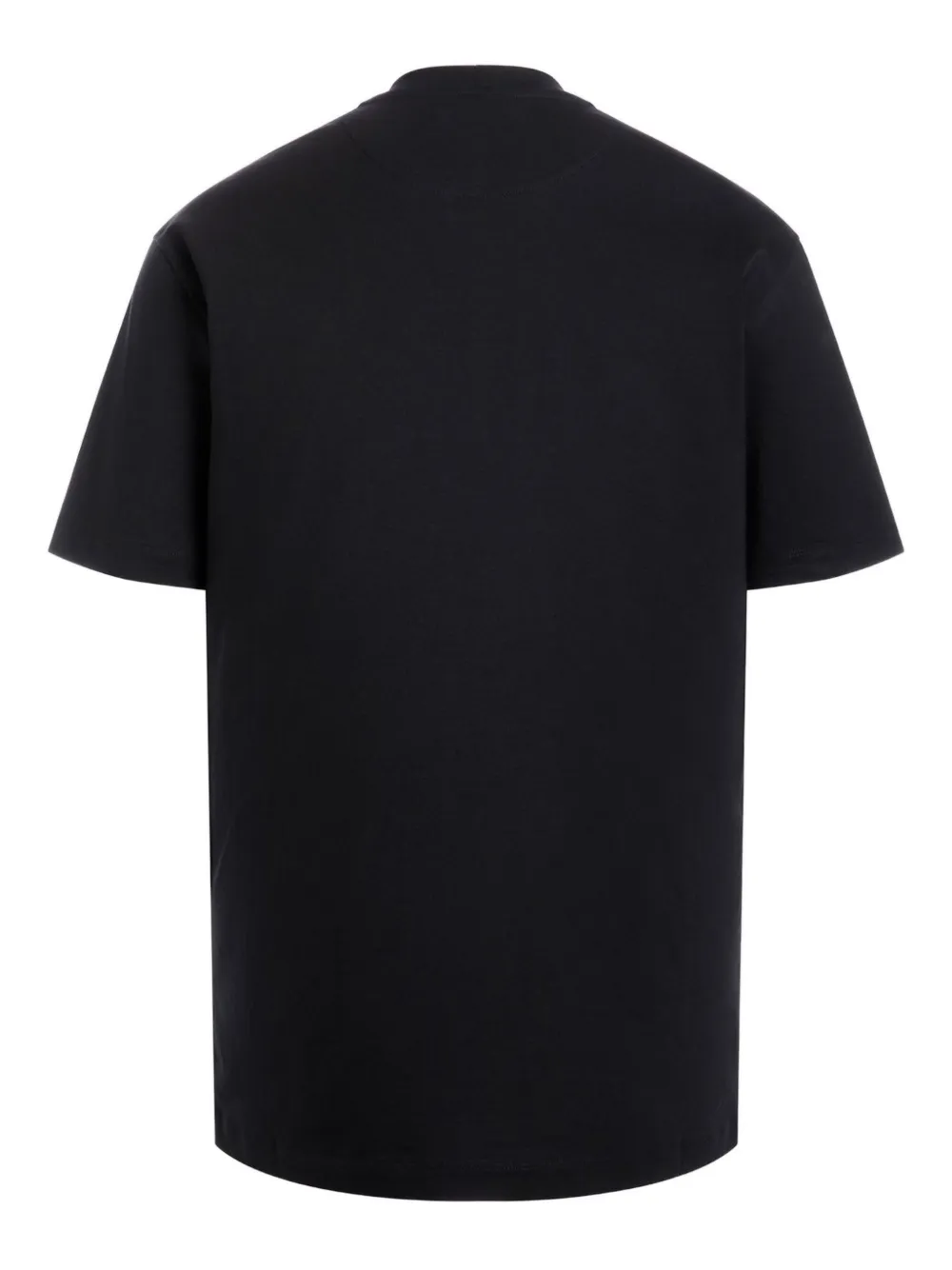 Bally logo-embroidered T-shirt Zwart