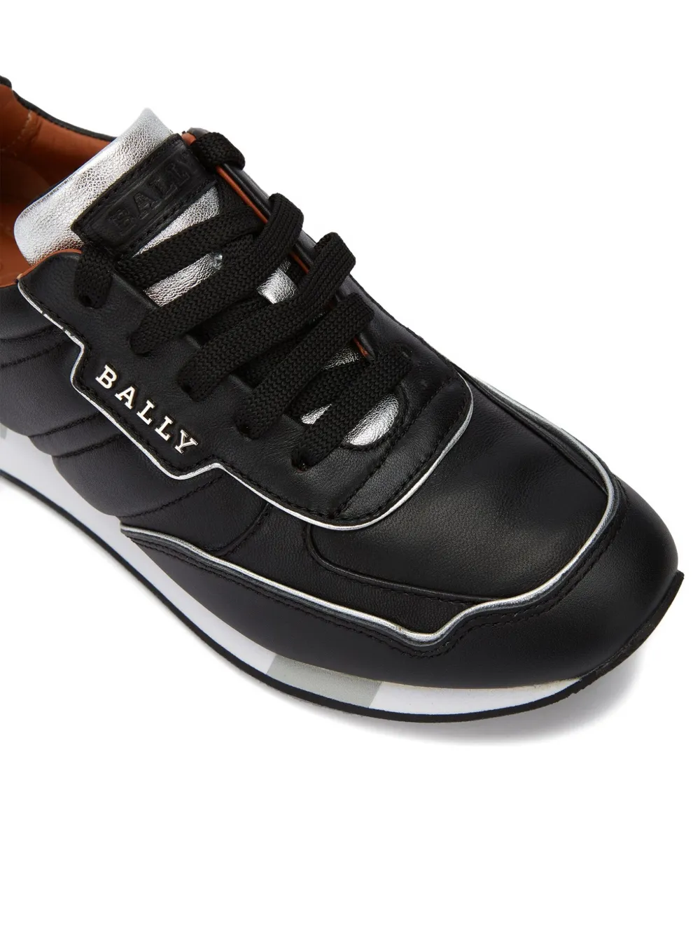 Bally leather logo-detail sneakers Black